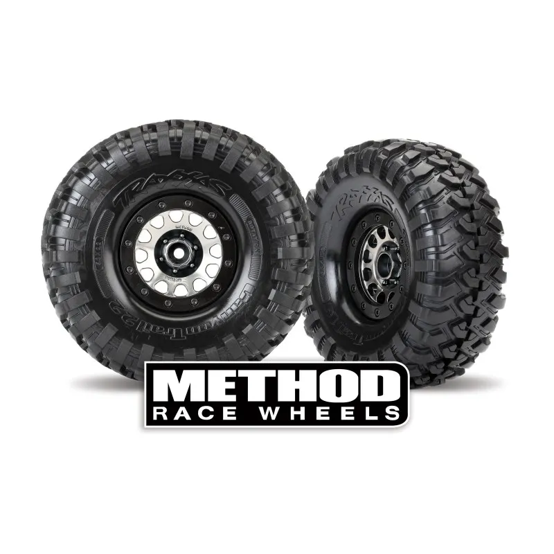 Fälg Method 105 Svart Krom 2.2