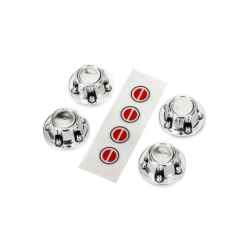 Navkapslar Krom inkl Dekaler (4) (Kräver Hjulaxel 8255A)