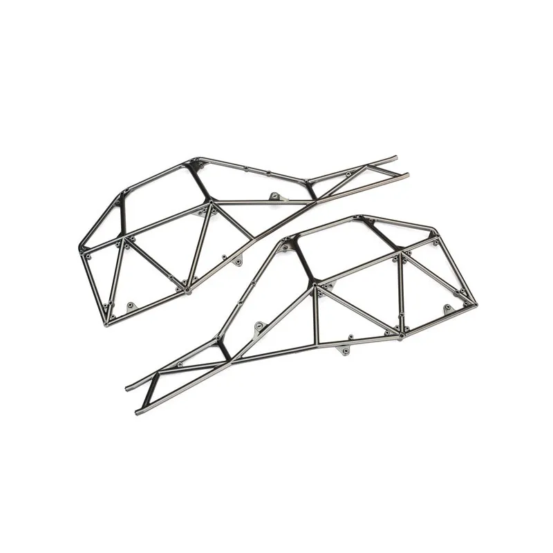 Rörchassi Sidosektioner Svart krom (2)