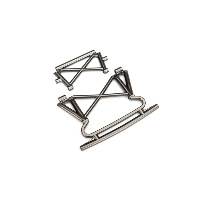 Stötfångare Fram Svart krom