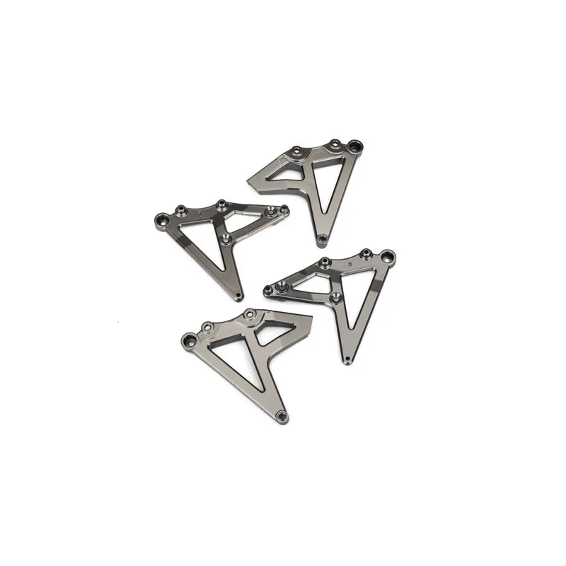 Stötdämparfäste Bak V+H Svart krom