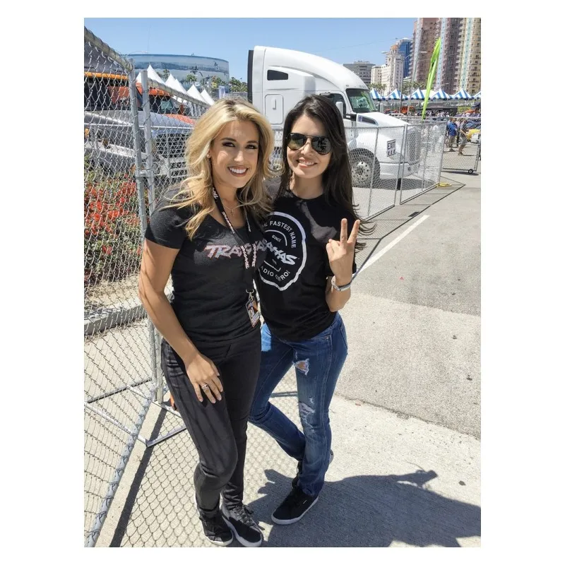 T-shirt Svart Rund Traxxas-logga M - 7