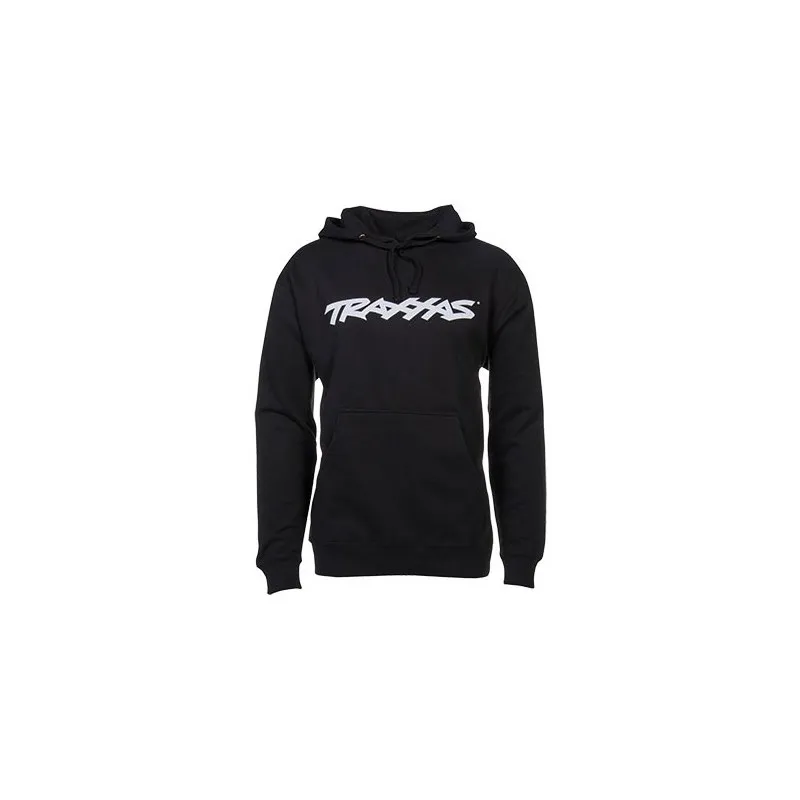 Hoodie Svart Traxxas-logga M