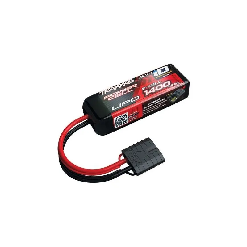 Li-Po Batteri 3S 11,1V 1400mAh 25C iD-kontakt - 2