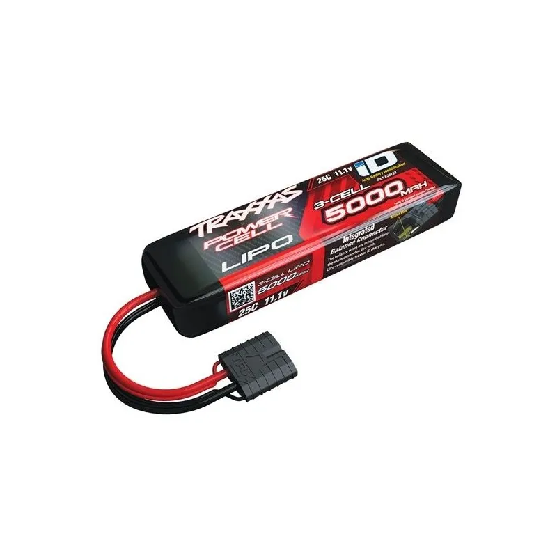 Li-Po Batteri 3S 11,1V 5000mA 25C iD-Kontakt