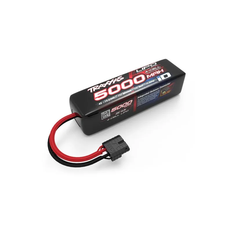Li-Po Batteri 4S 14,8V 5000mAh 25C iD-Kontakt