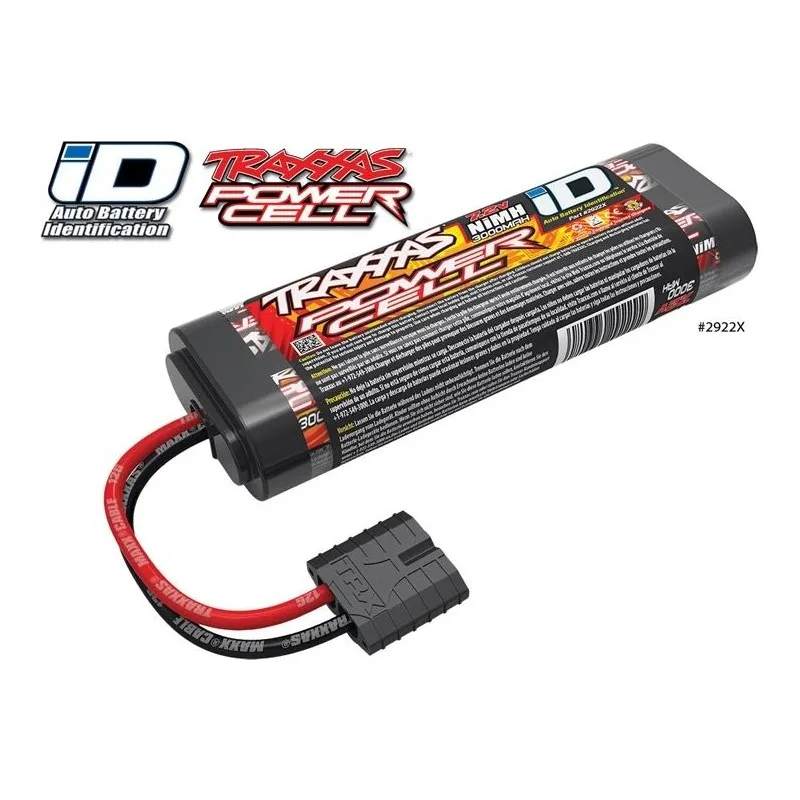 NiMH Batteri 7,2V 3000mAh iD-kontakt