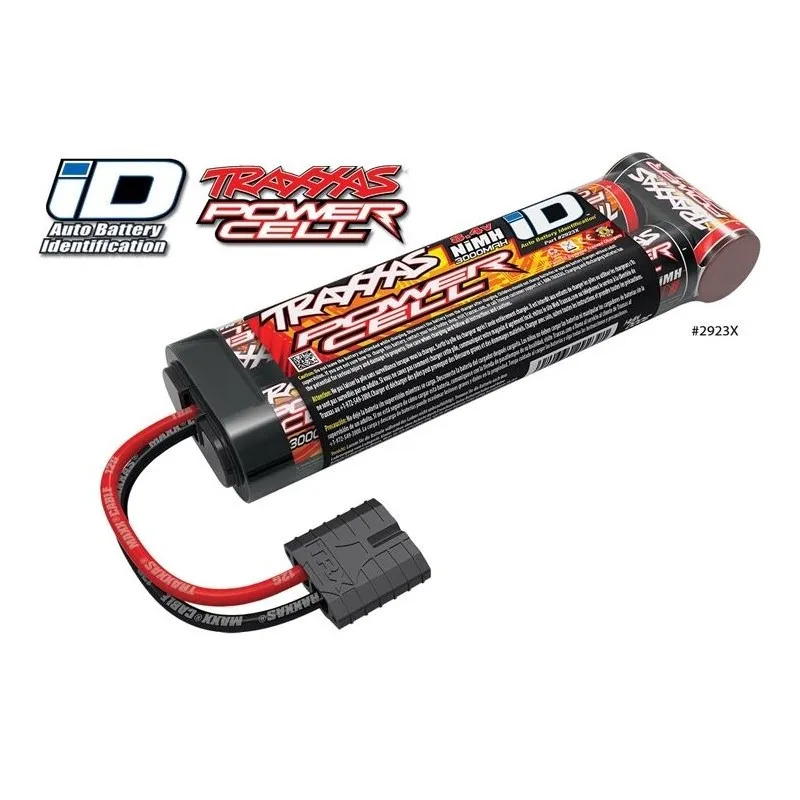 NiMH Batteri 8,4V 3000mAh iD-kontakt