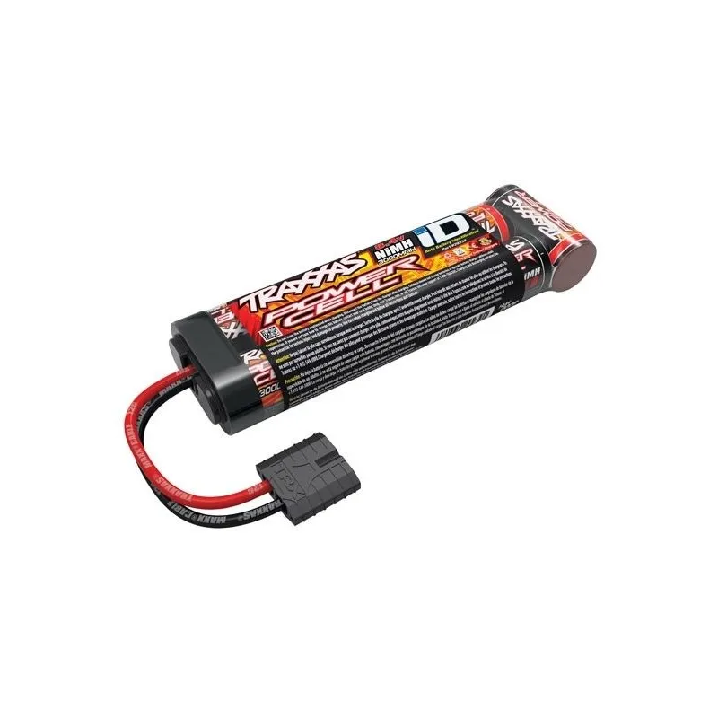 NiMH Batteri 8,4V 3000mAh iD-kontakt - 3