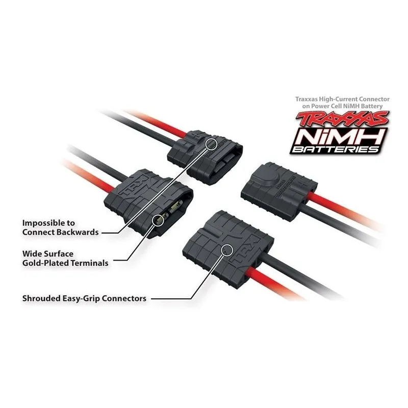 NiMH Batteri 8,4V 3000mAh iD-kontakt - 5