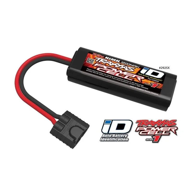 NiMH Batteri 7,2V 1200mAh (2/3A) iD-kontakt - 2