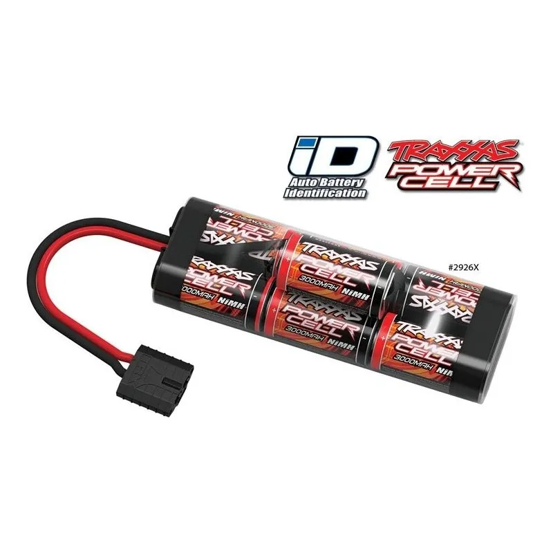 NiMH Batteri 8,4V 3000mAh Hump ID-kontakt - 3
