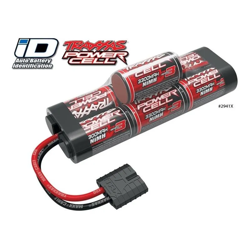 NiMH Batteri 8,4V 3300mAh Series 3 Hump iD-kontakt