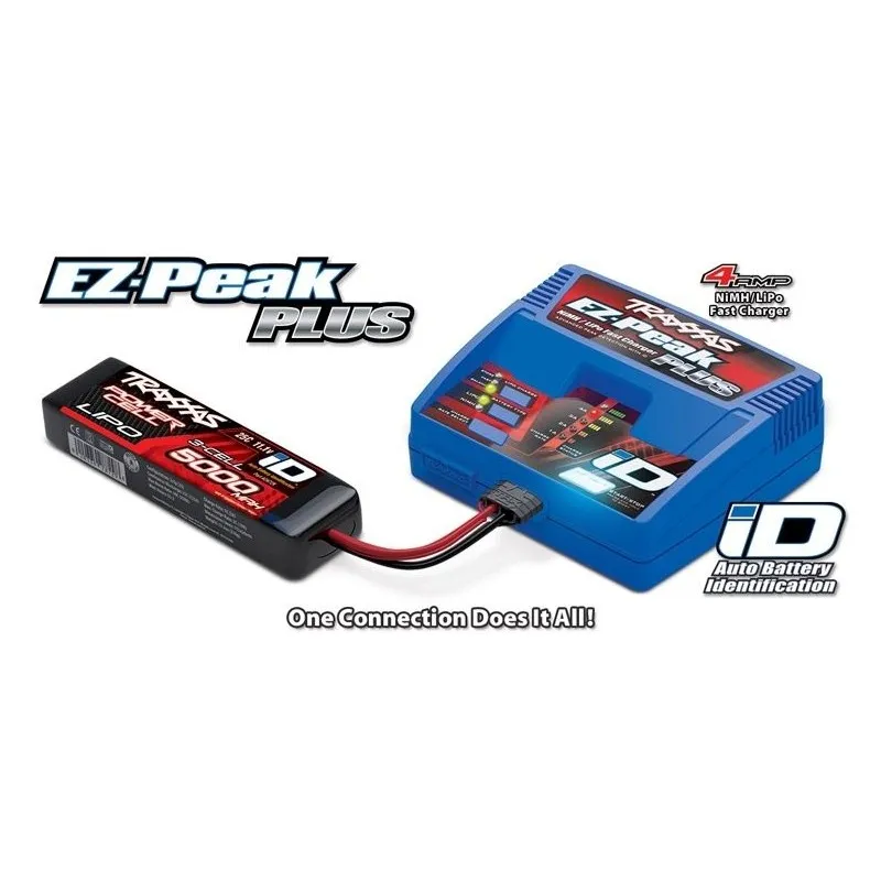 EZ-Peak Plus 4A NiMH/LiPo Laddare Auto ID