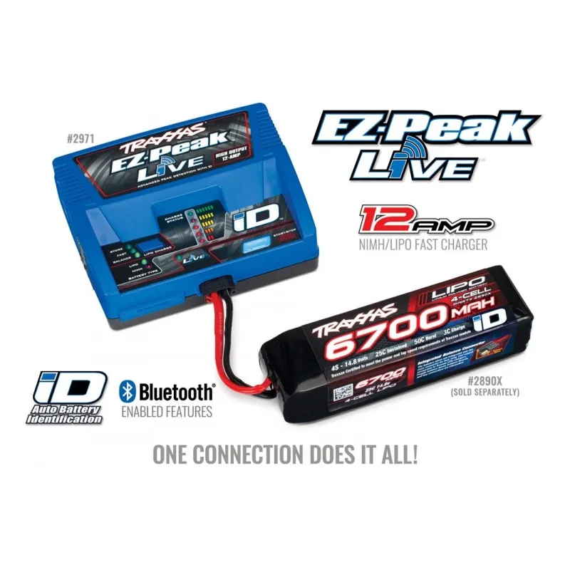 EZ-Peak Live 12A NiMH/LiPo Laddare Auto ID