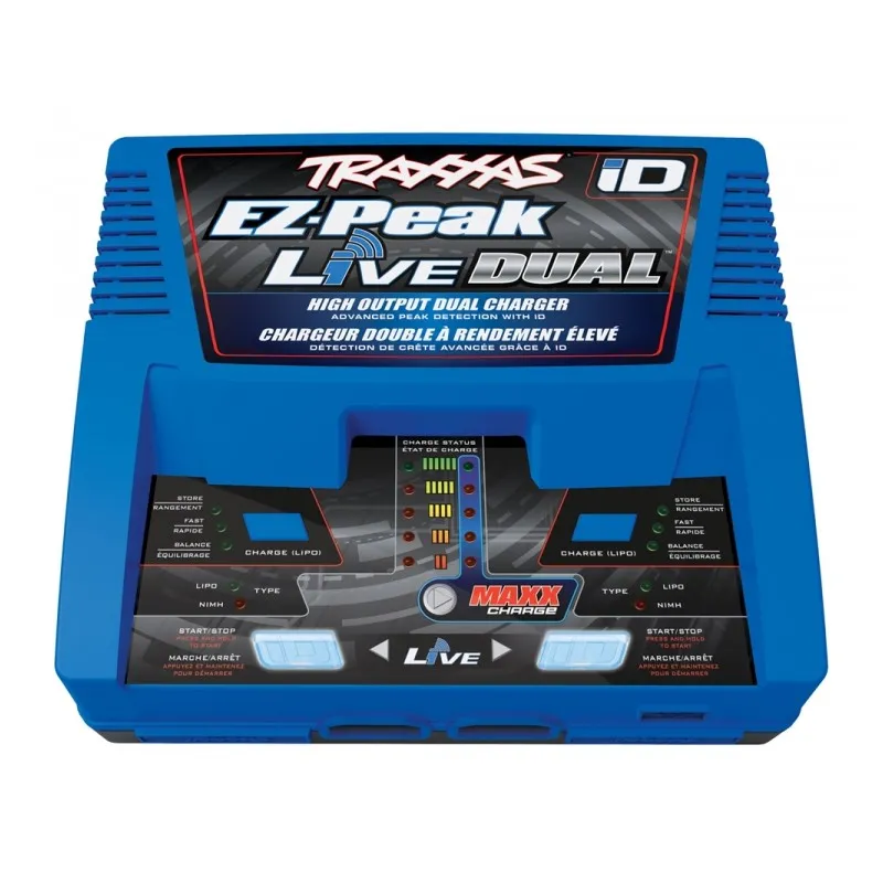 EZ-Peak Live Dual 26A NiMH/LiPo Laddare Auto iD