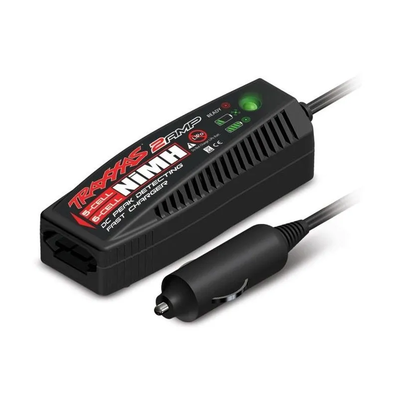 Laddare 12volt 2 amp 5-6cell NiMH Auto ID