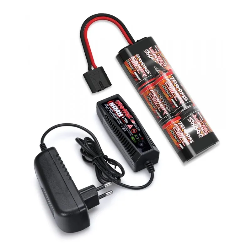 Laddare 2969G och 8,4V NiMH 3000mAh Hump iD Combo