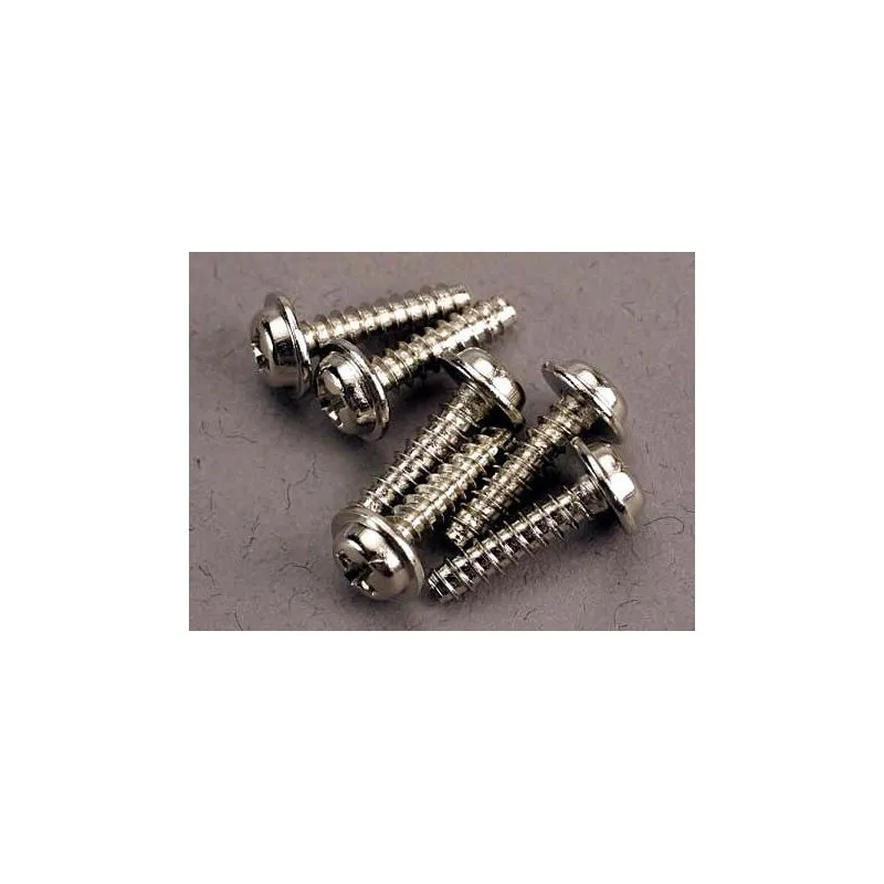 Skruv 3x12mm Självgängande med Krage (6)