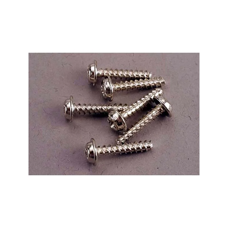 Skruv 3x15mm Självgängande med Krage (6)