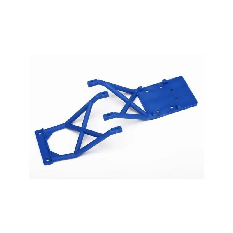 Hasplåt Fram o Bak Blå