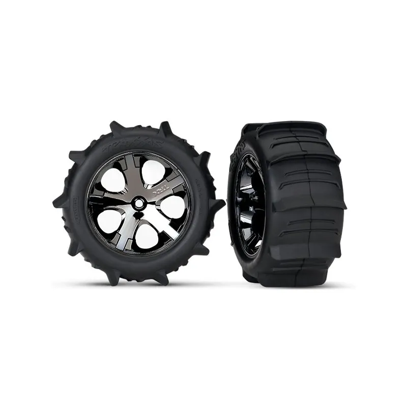 Däck & Fälg Paddel/All-Star Svart Krom 2.8