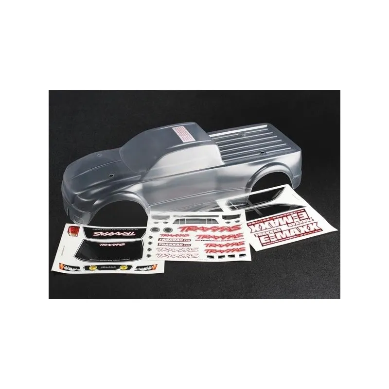 Kaross E-Maxx Brushless Omålad