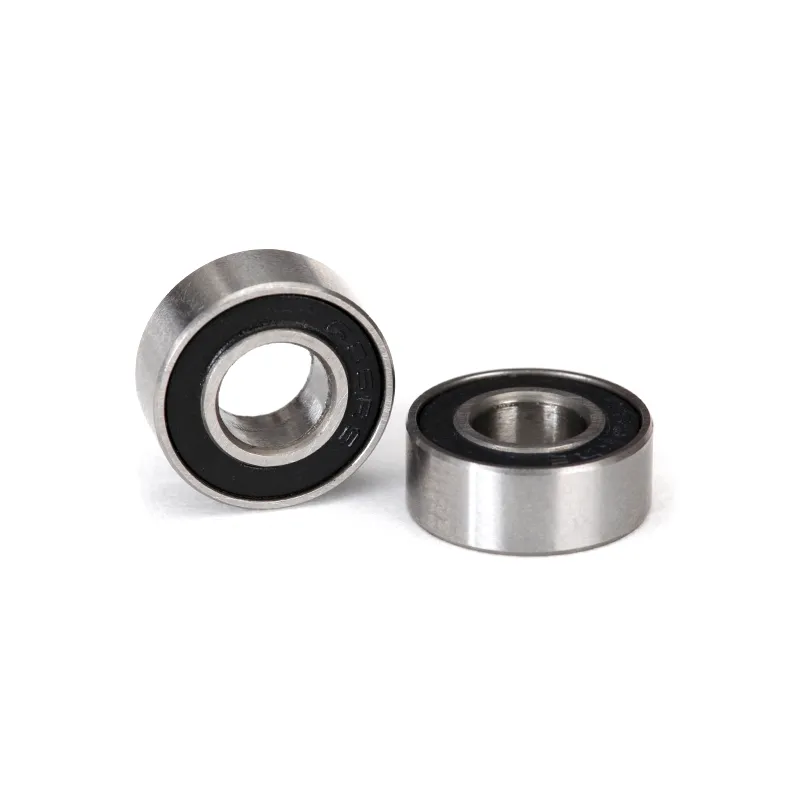 Kullager 6x13x5mm Gummitätat Svart (2)