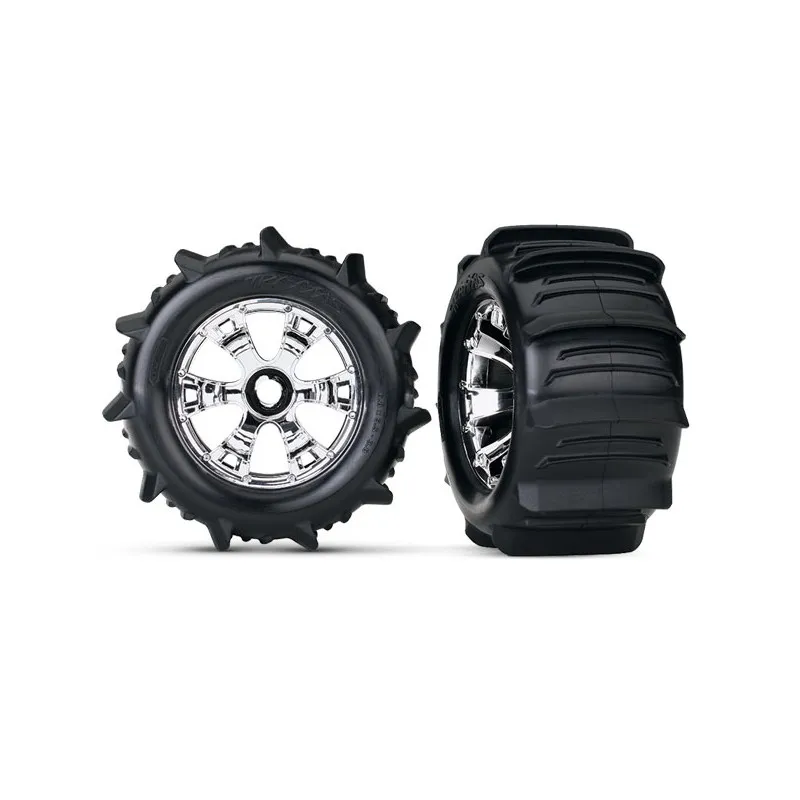 Däck & Fälg Paddel/Geode (17mm) 3.8