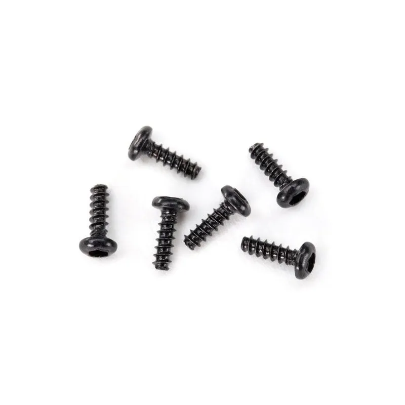 Skruv 1,6x5mm Kullrig Självgängande (6)