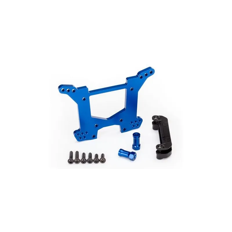 Stötdämpartorn Bak Alu Blå Rustler/Hoss 4x4