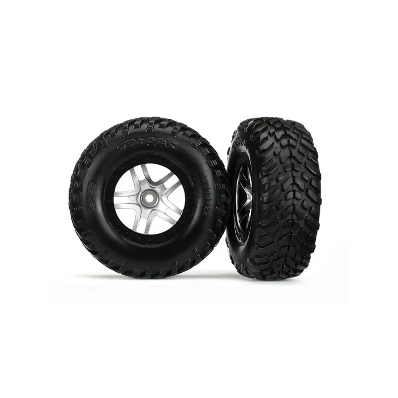 Däck & Fälg SCT S1/S-Spoke Krom-Svart 4WD/2WD Bak TSM (2)