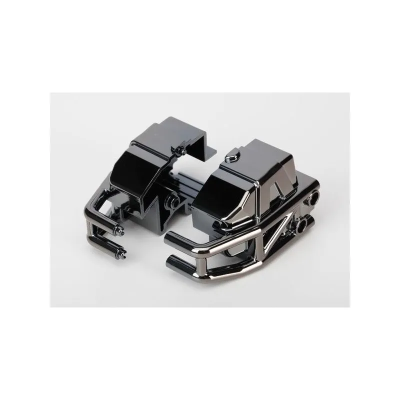 Bumper fram svart krom