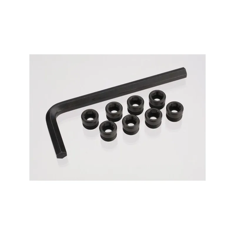 Täckmutter för bärarmskula alu