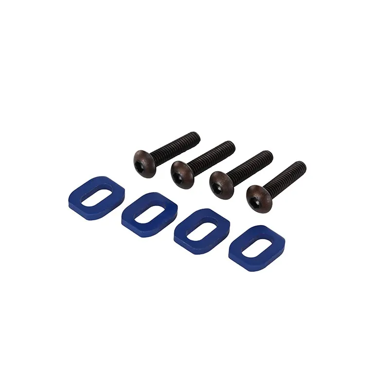 Brickor Motorfäste Alu Blå med Skruv (4) X-Maxx, XRT