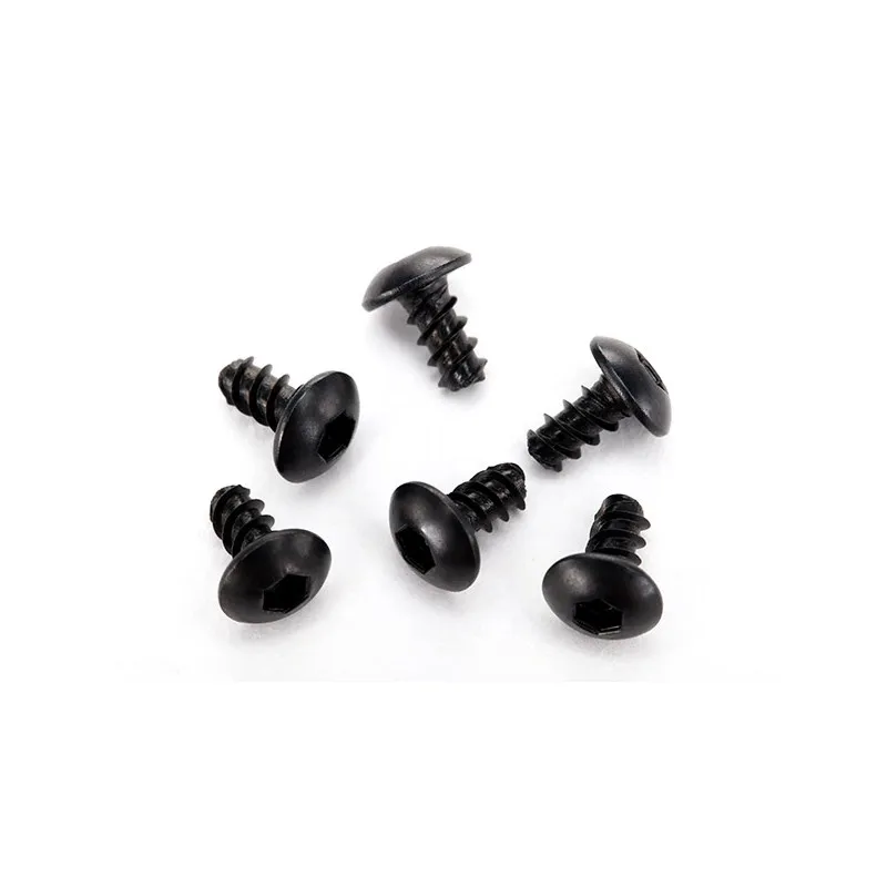 Skruv 2,6x5mm Självgängande Kullrig Insex (6)