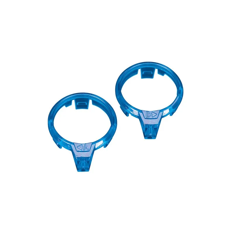 LED-lins runt motor, Blå, Aton (par)