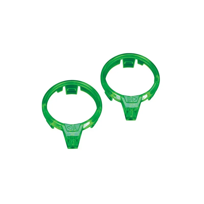 LED-lins runt motor, Grön, Aton (par)