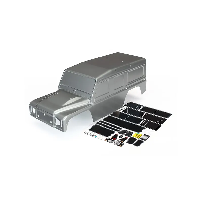 Kaross Land Rover Defender Silvergrå