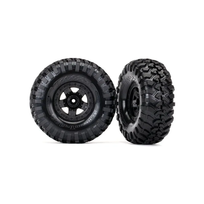 Däck & Fälg Canyon Trail/TRX-4 Svart 2.2