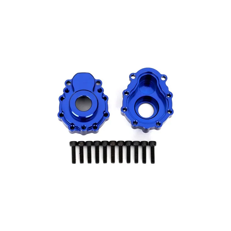 Hus Portalaxel Yttre Alu Blå Fram/Bak (2) TRX-4