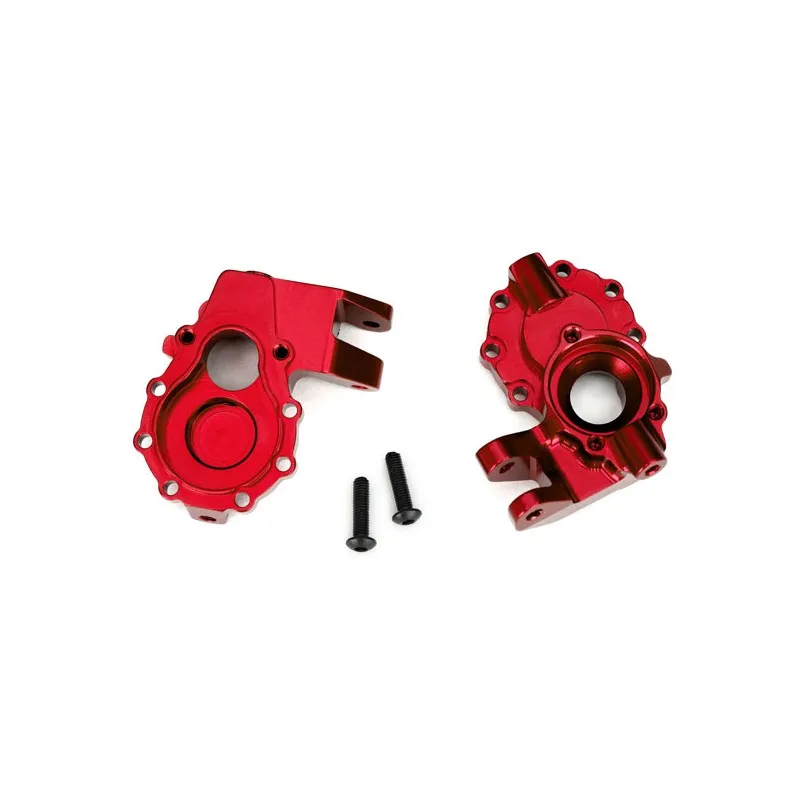 Hus Portalaxel Inre Fram Alu Röd Vänster/Höger (2) TRX-4