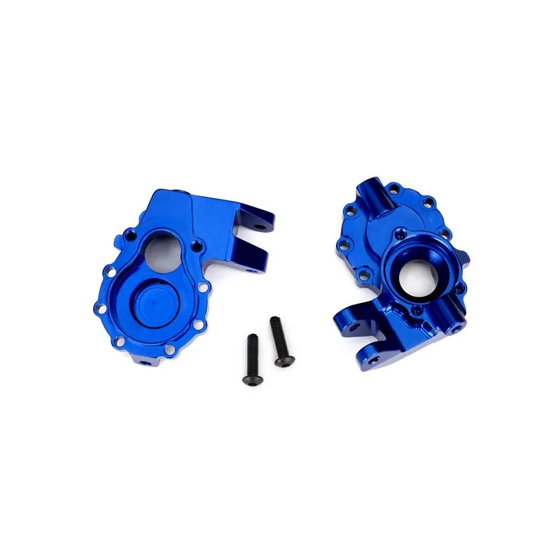 Hus Portalaxel Inre Fram Alu Blå Vänster/Höger (2) TRX-4