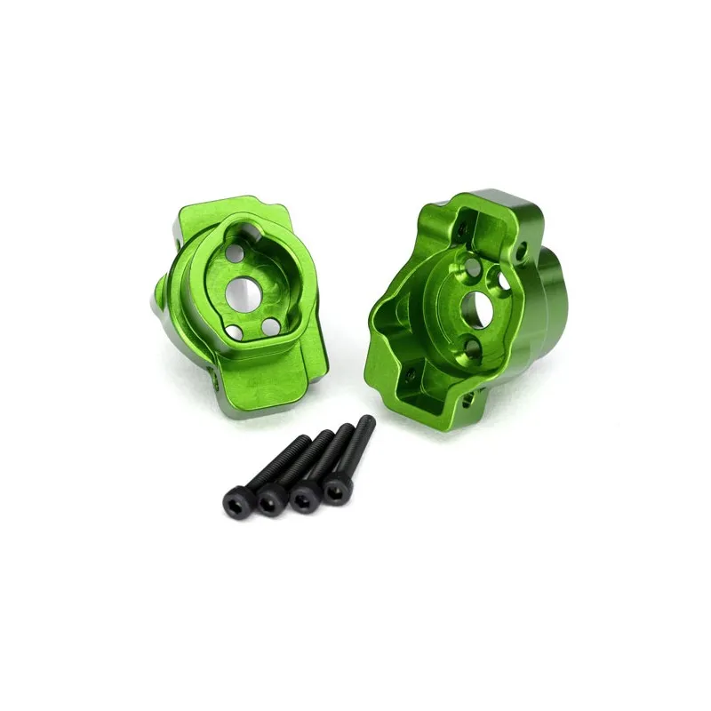 Hjulhub Portalaxel Bak Alu Grön (2) TRX-4