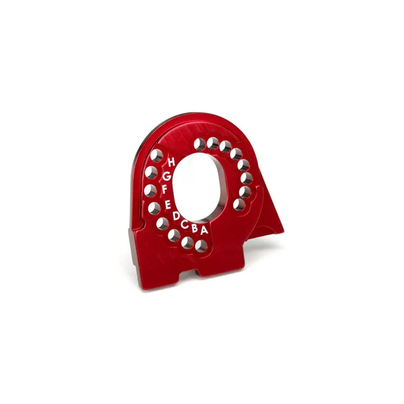 Motorfäste Alu Röd TRX-4