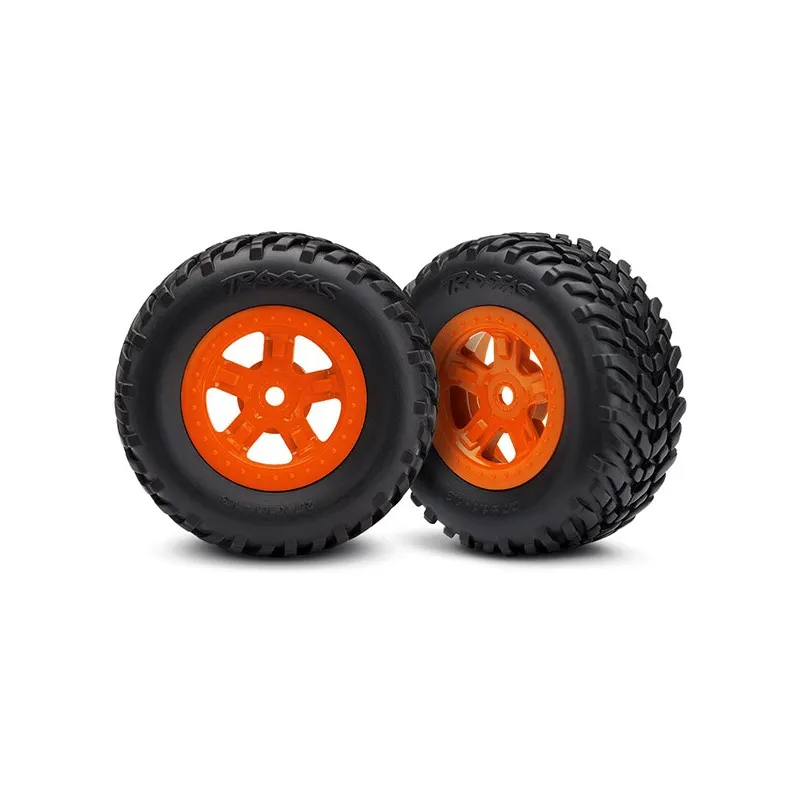 Däck & Fälg SCT/SCT Orange Desert PreRunner 1/18 (2)