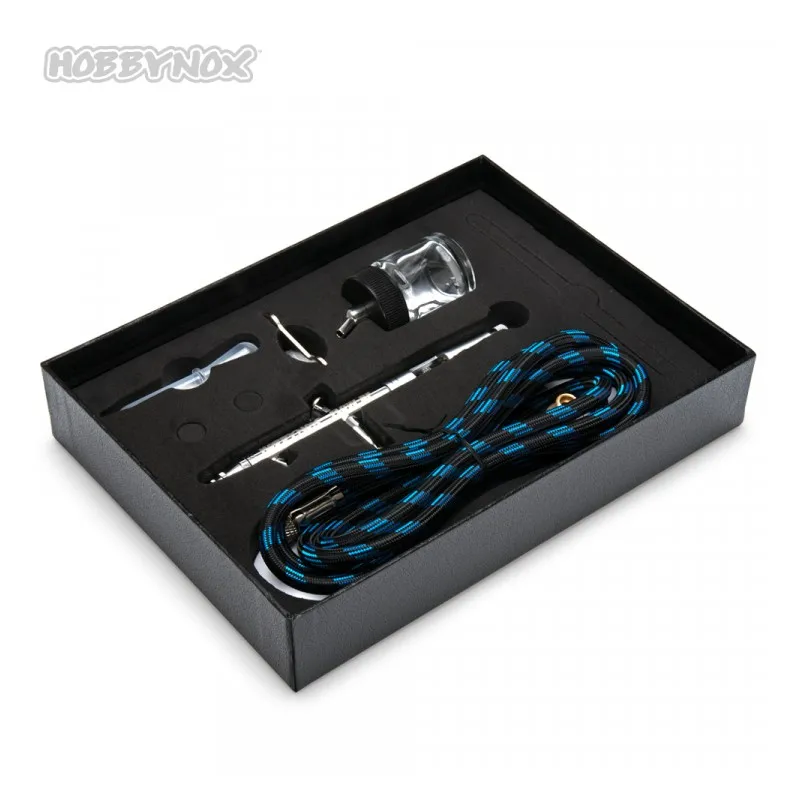FLOW-BF V2 Airbrush Bottom Feed 0.5mm 1.8m Slang - 3