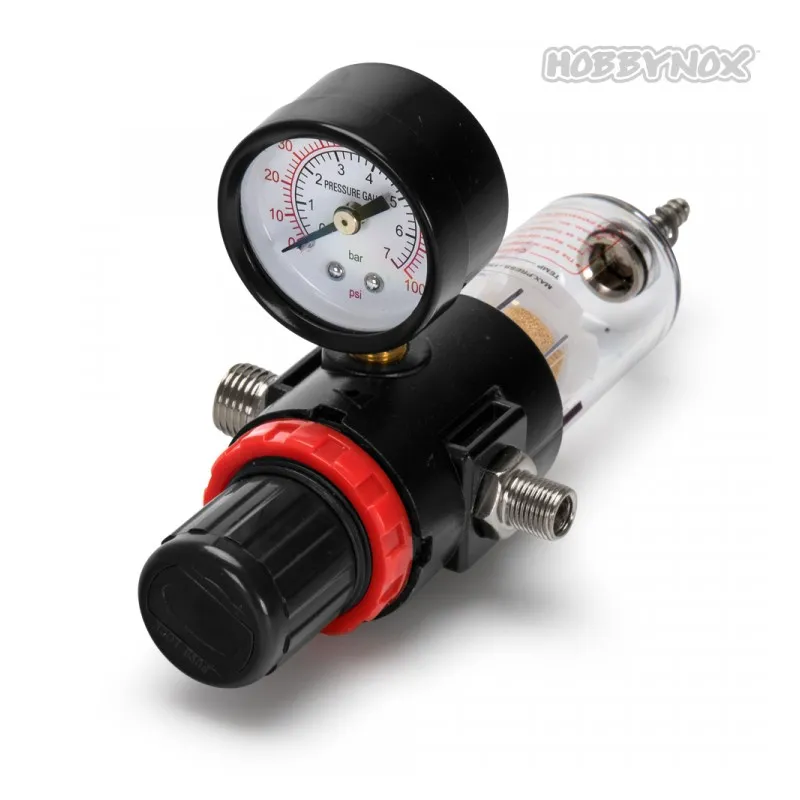 Luftregulator med Manometer och Luftfilter G1/8 & G1/4