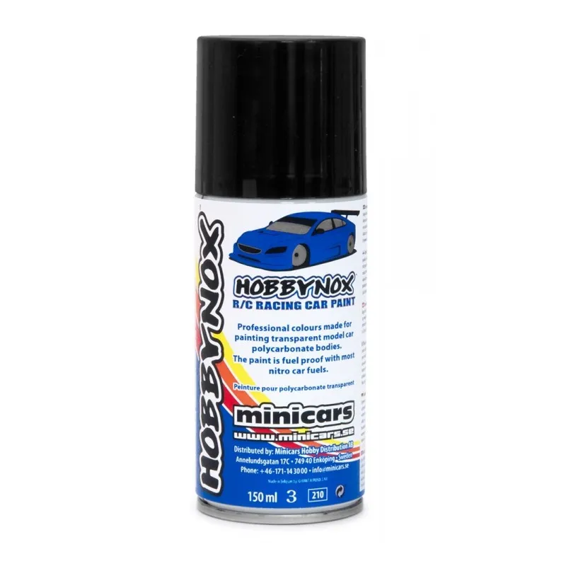 Vit R/C Racing Car Spray Färg 150 ml - 6