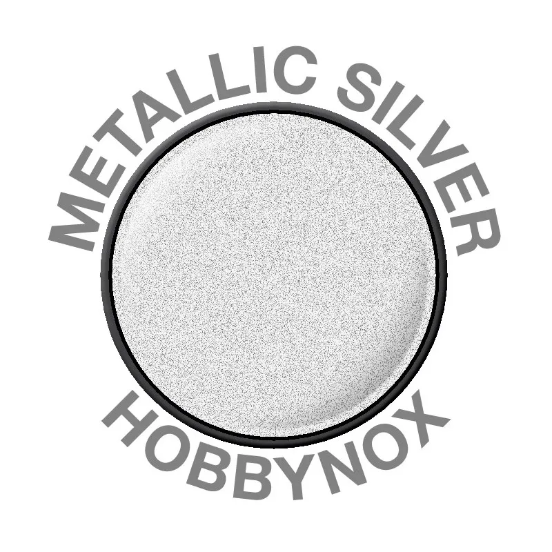 Metallic Silver R/C Racing Car Spray Färg 150 ml - 3